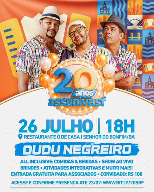 Assunivasf 20 Anos - Senhor do Bonfim